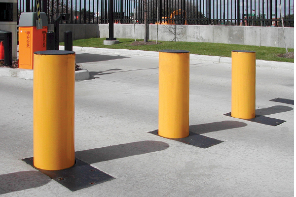 Stand Guard with Barriers and Bollards